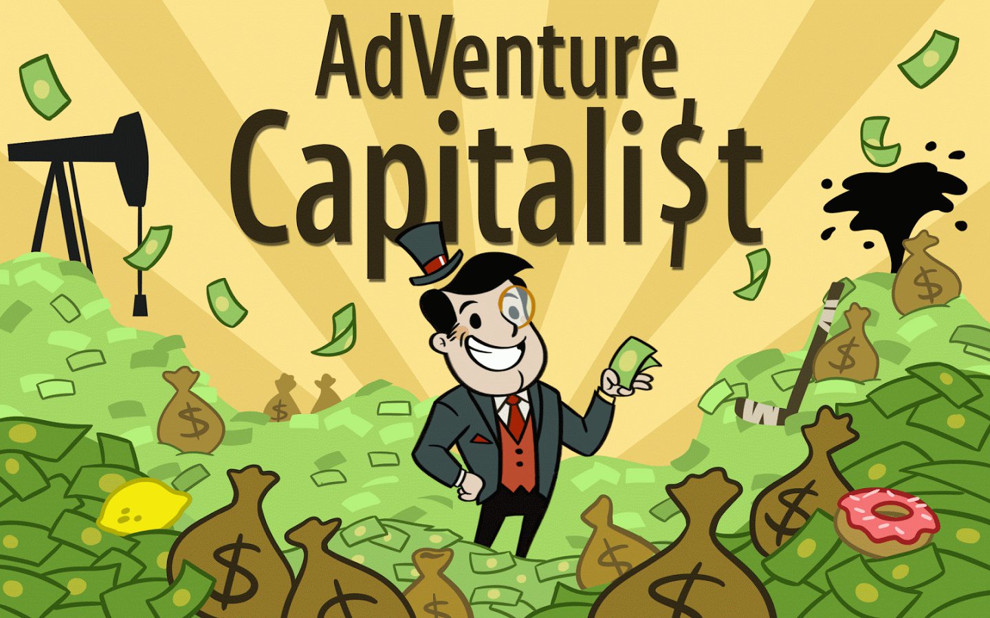 Money adventure. Игра Adventure Capitalist. Картина Adventure Capitalist. Venture Capitalists. Capitalist Adventure геймплей.