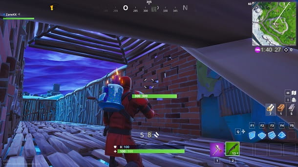 Como construir no Fortnite PC