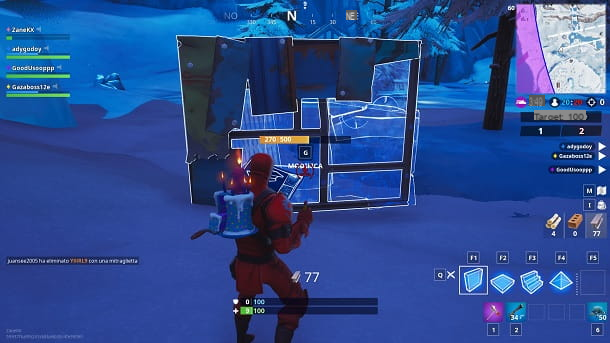 How to build on Fortnite PC