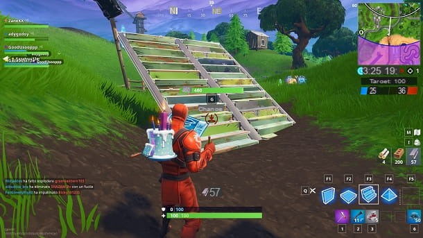 Comment construire sur Fortnite PC