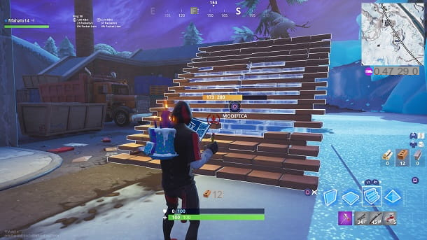 How to build on Fortnite PS4