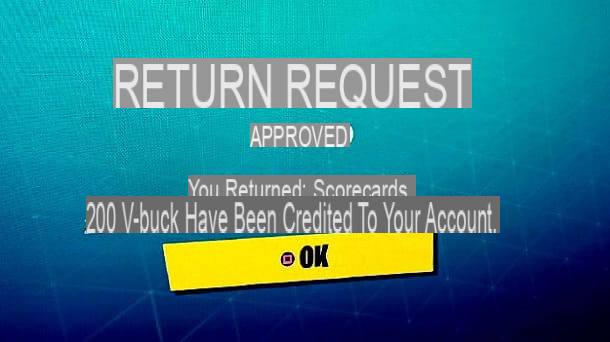 How to refund on Fortnite PS4