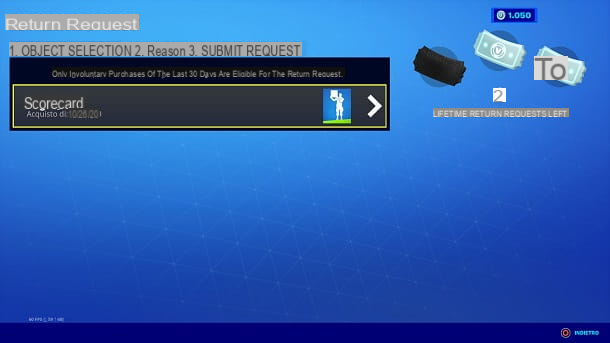 Cómo reembolsar en Fortnite PS4