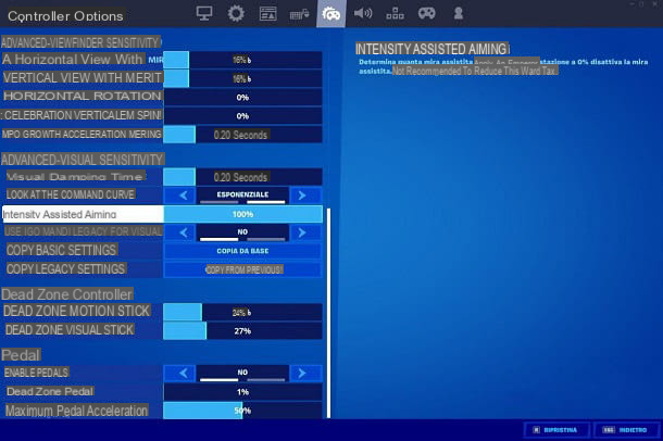 Cómo poner la asistencia de puntería en Fortnite PC