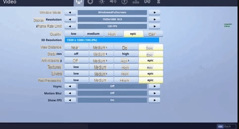 How to increase FPS on Fortnite PS4
