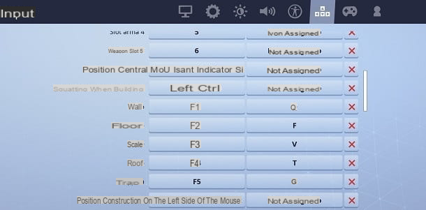 Las mejores teclas de Fortnite para PC