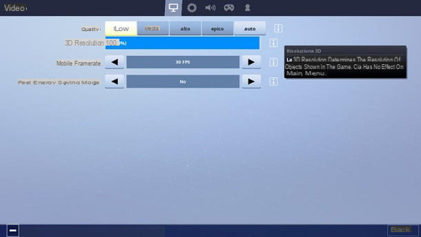 Cómo cambiar la resolución de Fortnite