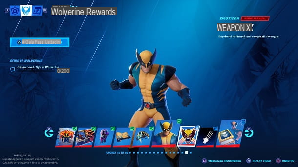 Como desbloquear Wolverine no Fortnite