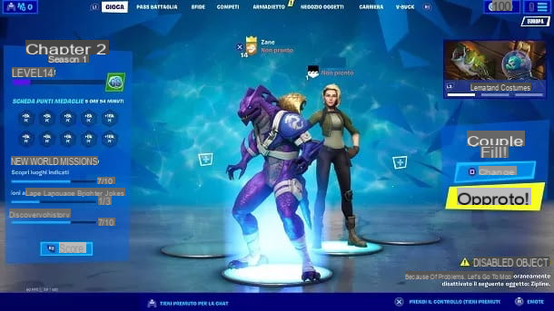 Cómo jugar Fortnite con dos en la misma PS4