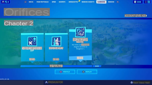 Cómo ver repeticiones en Fortnite